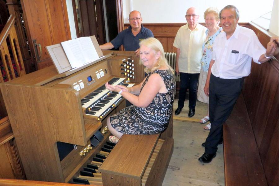 Envoy 33-DFV Installed at  Jerusalem Chapel, Burry Port