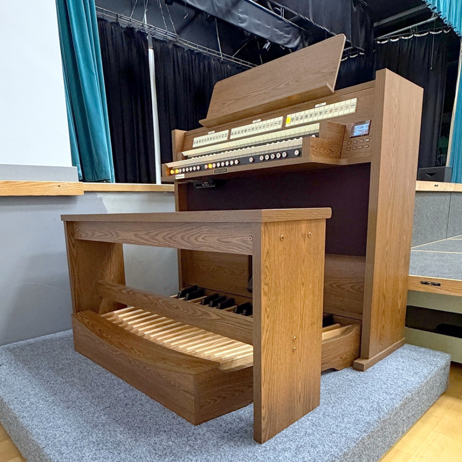 Three Organs. One Spiral Staircase. One Bespoke Solution